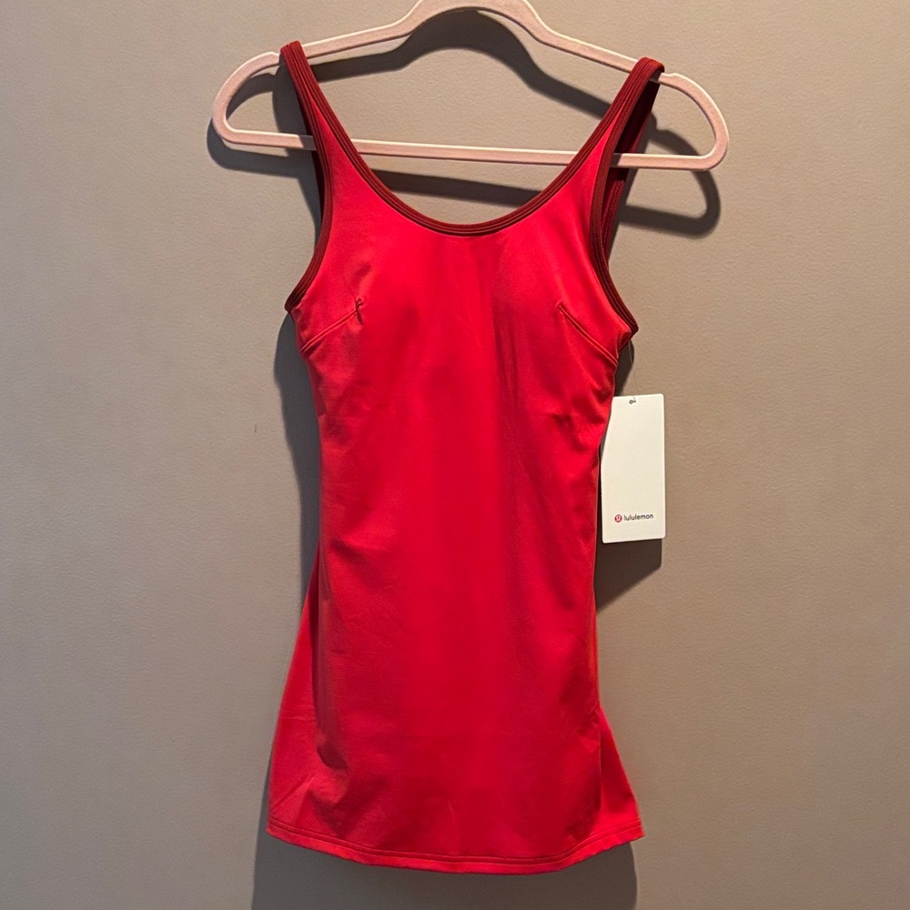 lululemon athletica Vibrant Red Slim Fit Mini Dress